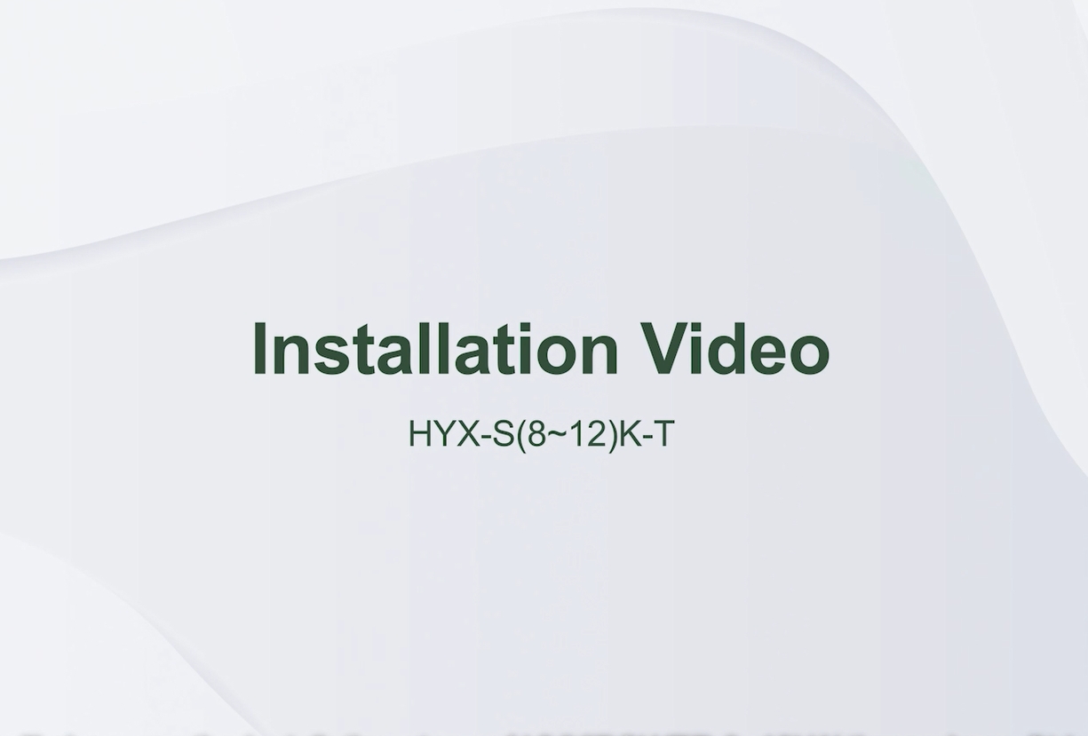 S8K/10K/12K-T_String Inverter_Video de instalare