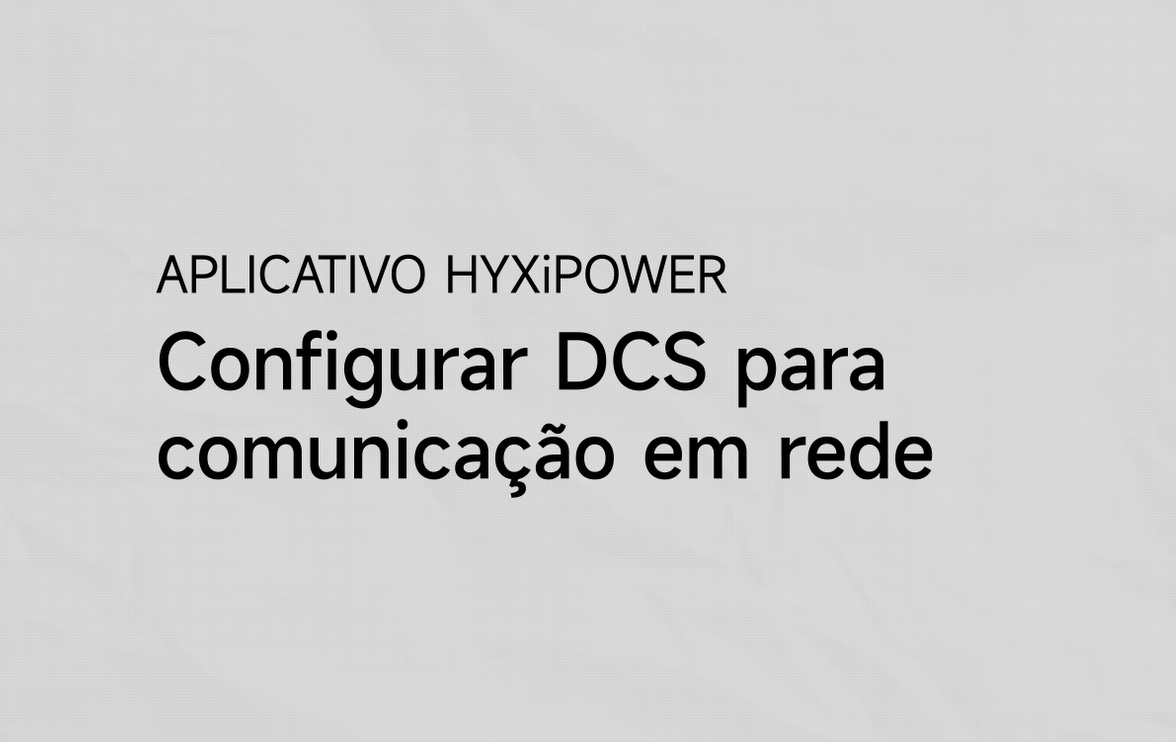 DCS_Vídeo de Configuração