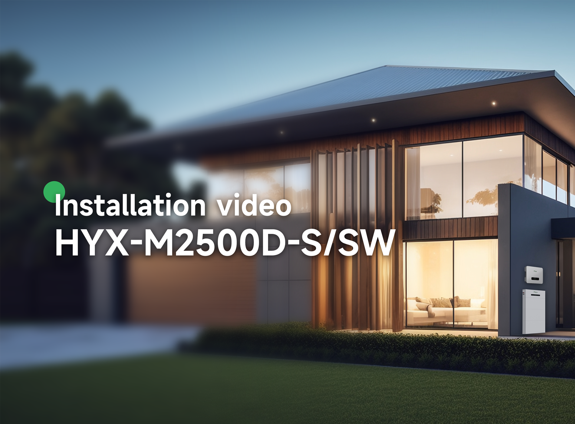 M2500D-S(SW)_Microinverter_Installation Video
