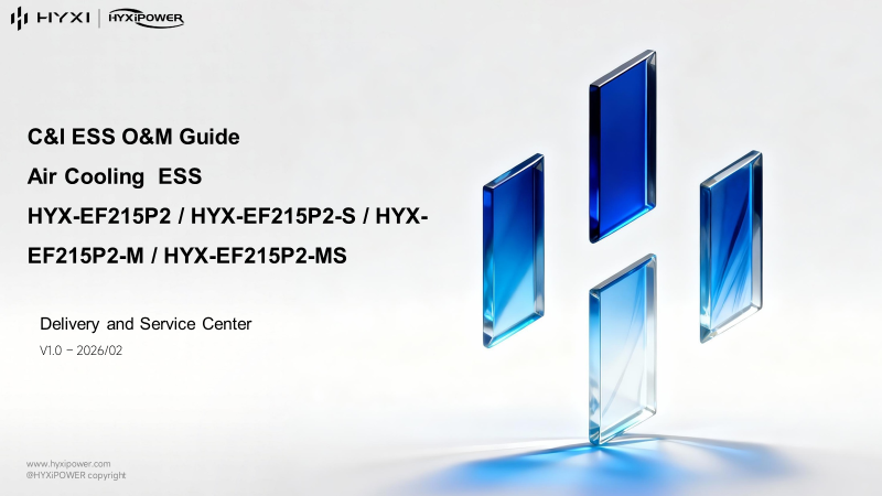 C&I-ESS-O&M-Guide-Air-Cooling-ESS-HYX-EF215P2（-S/M/MS)