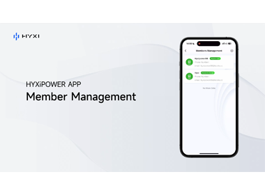 HYXiPOWER APP_Member management